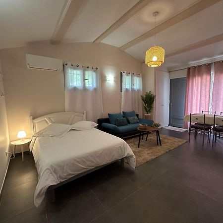 Studio Calme Et Agreable Avec Acces Jardin Partage Le Bar-sur-Loup Exteriér fotografie