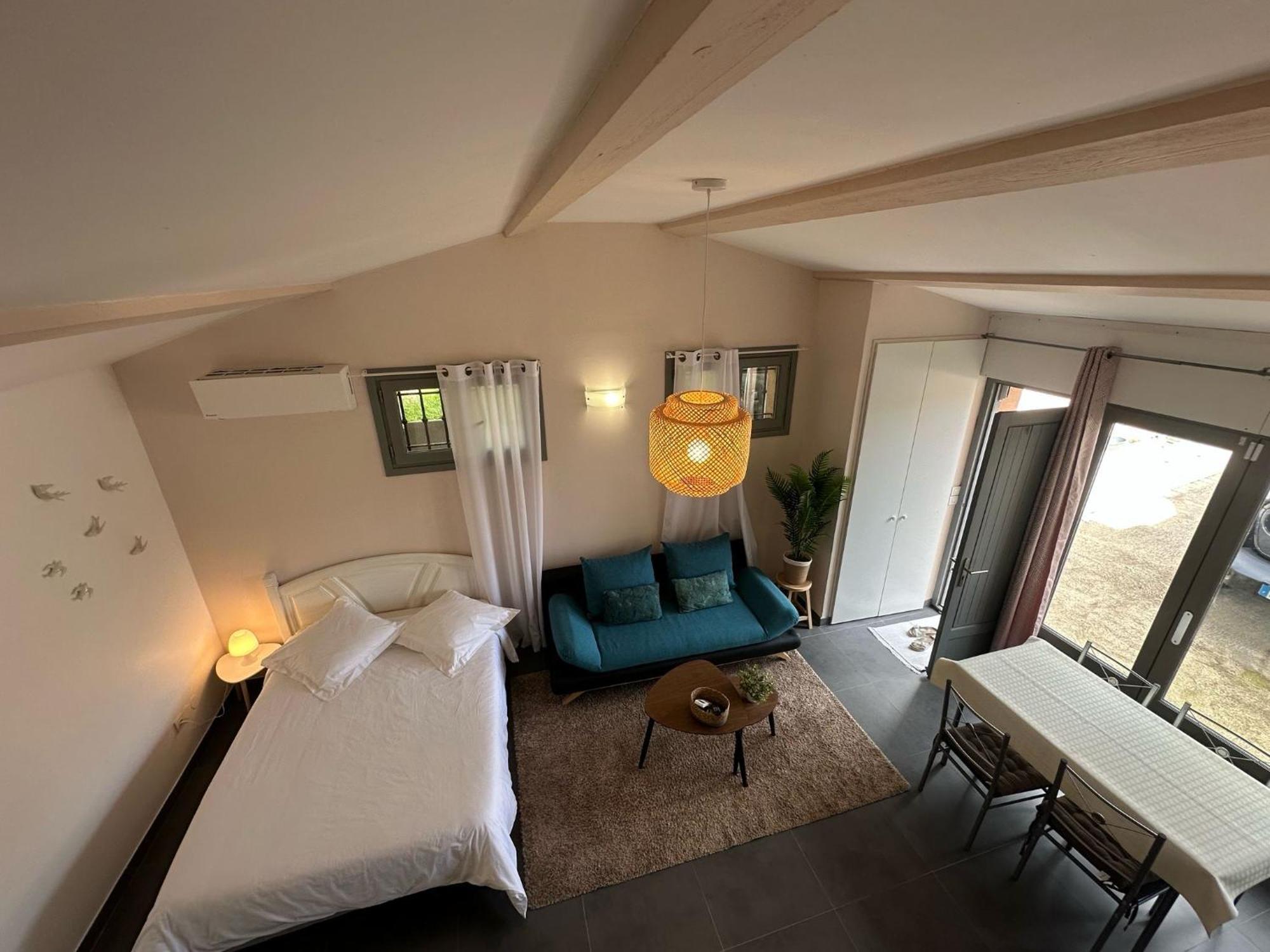 Studio Calme Et Agreable Avec Acces Jardin Partage Le Bar-sur-Loup Exteriér fotografie
